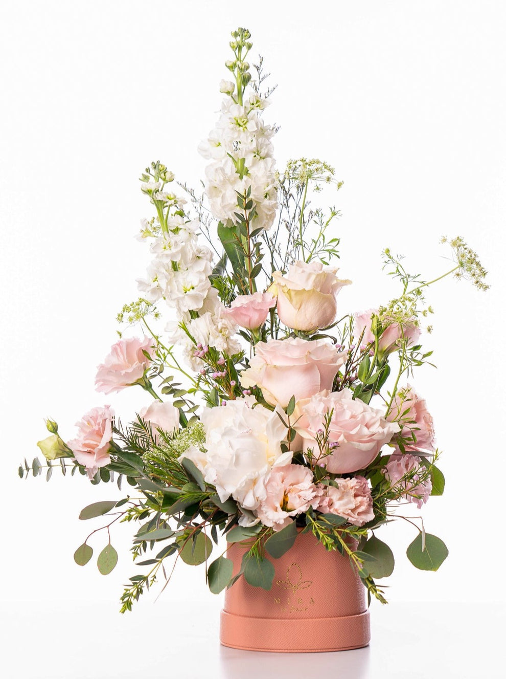Eloise - Pink Roses and Peony in a Mira Box | Mira Le Fleur