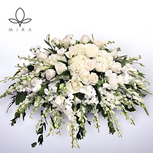 Heavenly Rest Casket Bouquet