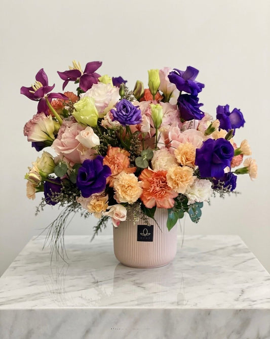 Luxe Wonderland - Premium Ecuadorean Rose Arrangement by Mira Le Fleur